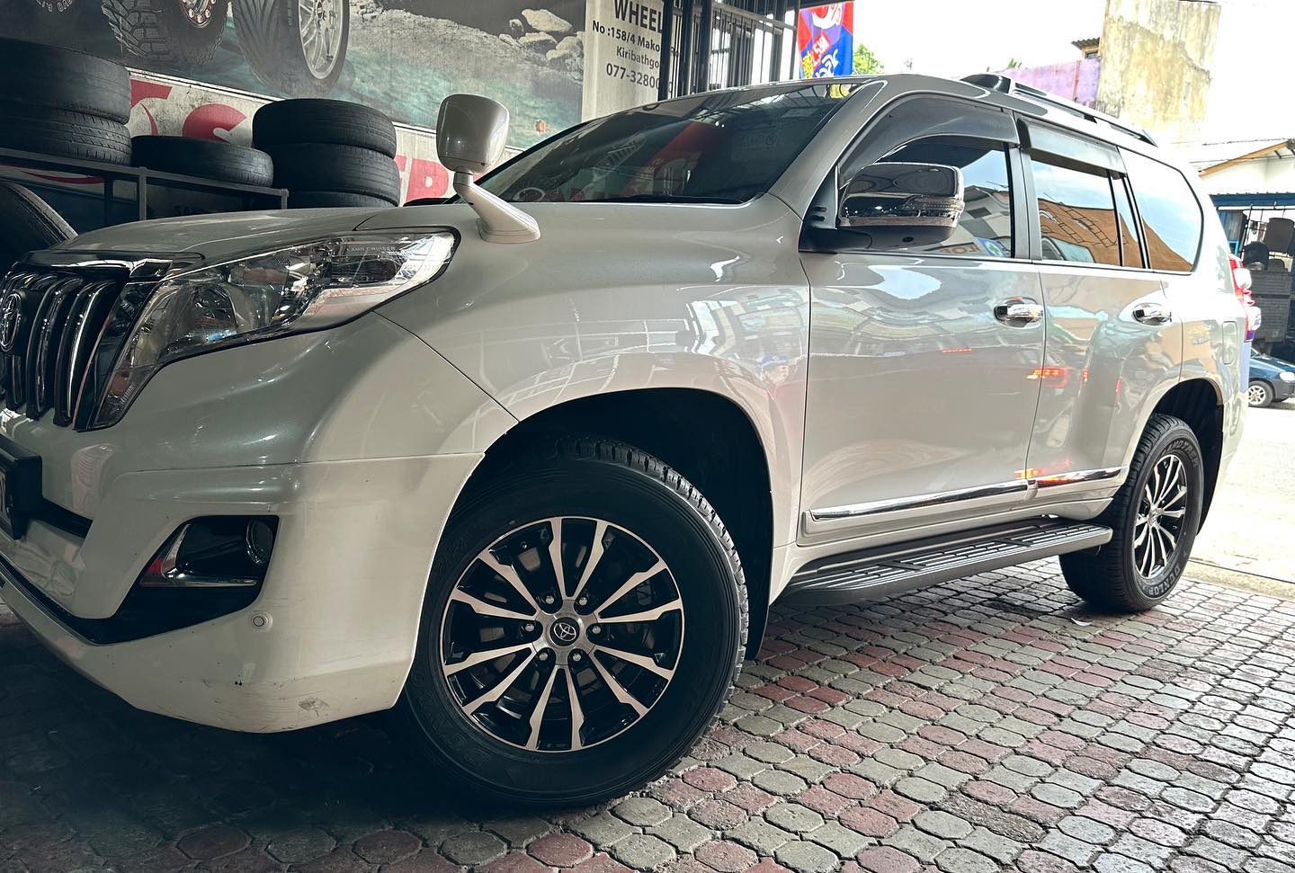 Custom Wheels - Toyota Prado fitted with 18” Alloywheels