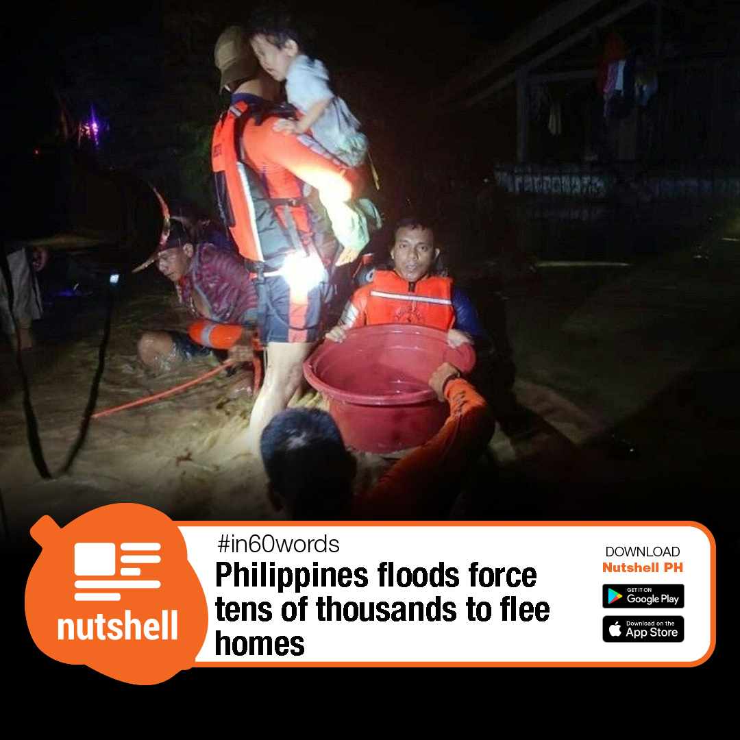 Nutshell - READ: Philippines floods force tens of... | Facebook