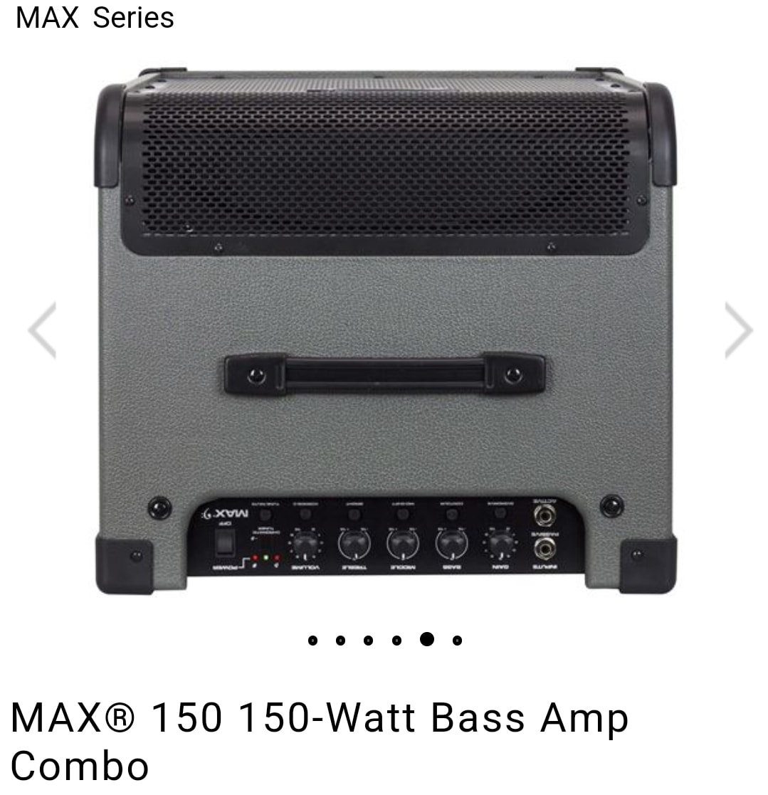 Peavey T-Max two Channel Bass system Bass Amp 1x15 with horn.and