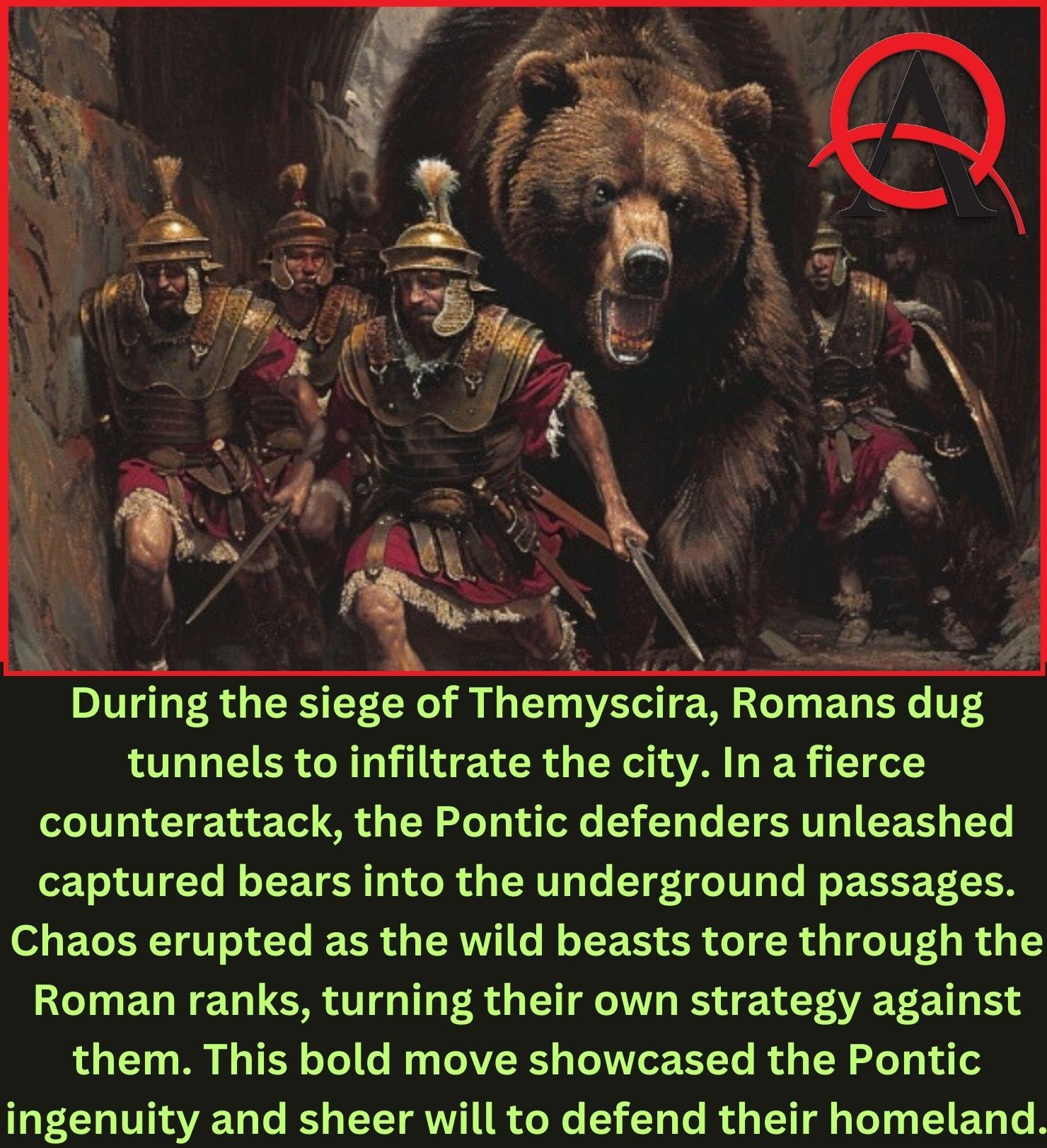 Roman - The incredible story of bears unleashed in ancient warfare ...