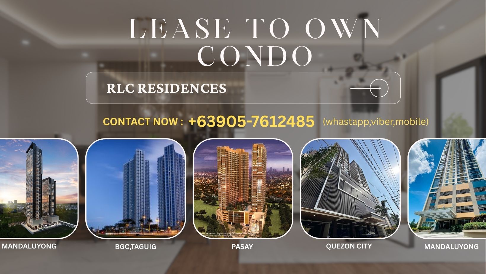 Rent To Own Condominium RFO & Pre-selling Units | Pasig