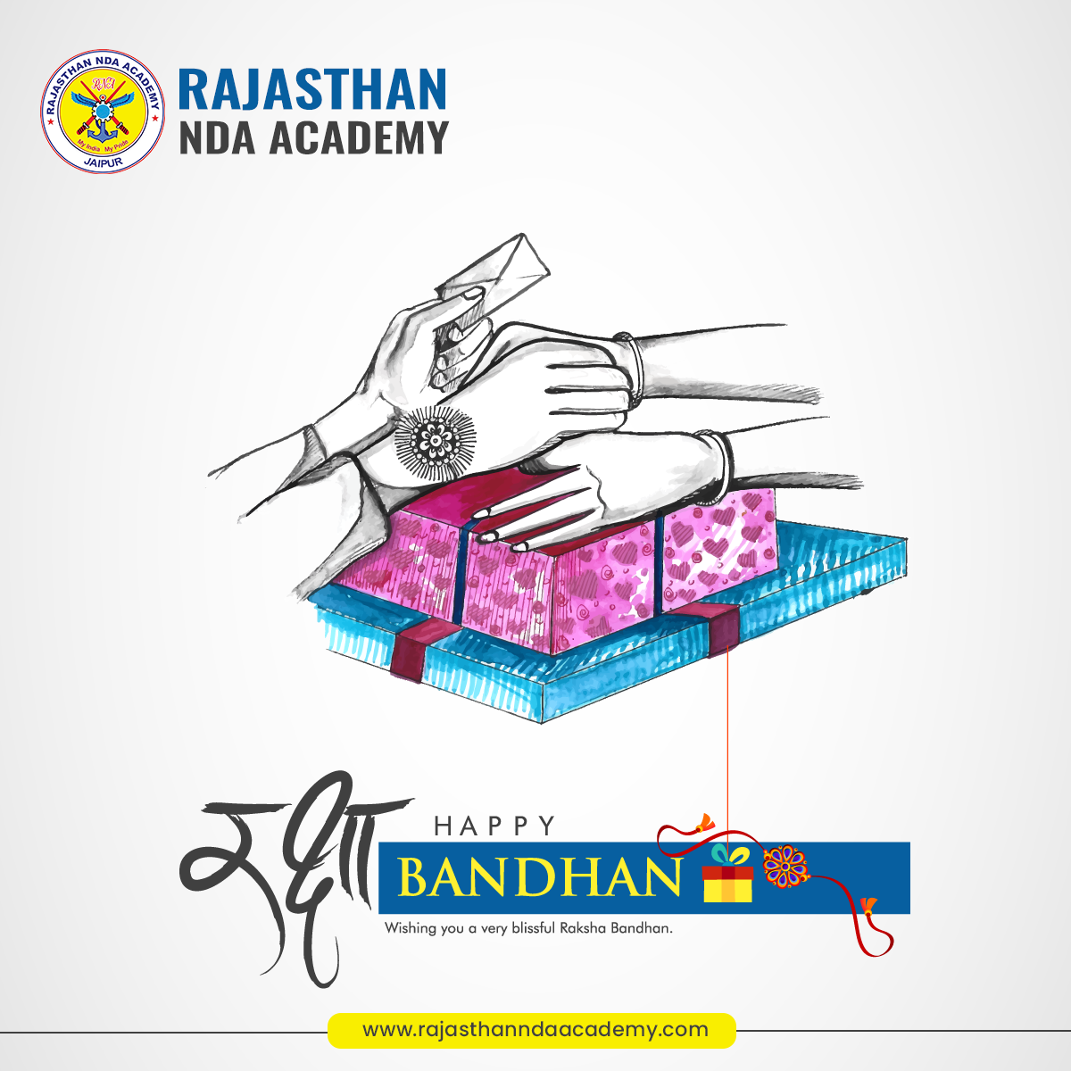 😊 📿 Raksha Bandhan is an occasion... - Rajasthan NDA Academy | Facebook