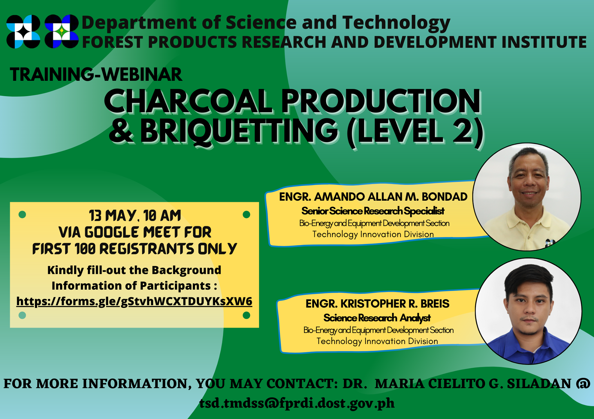 DOST-FPRDI - [UPDATE] The registration is NOW CLOSED. For...