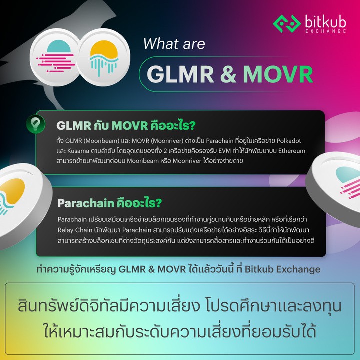 Bitkub - GLMR และ MOVR คืออะไร? เกี่ยวข้องยังไงกับ Parachain? หาคำตอบ ...