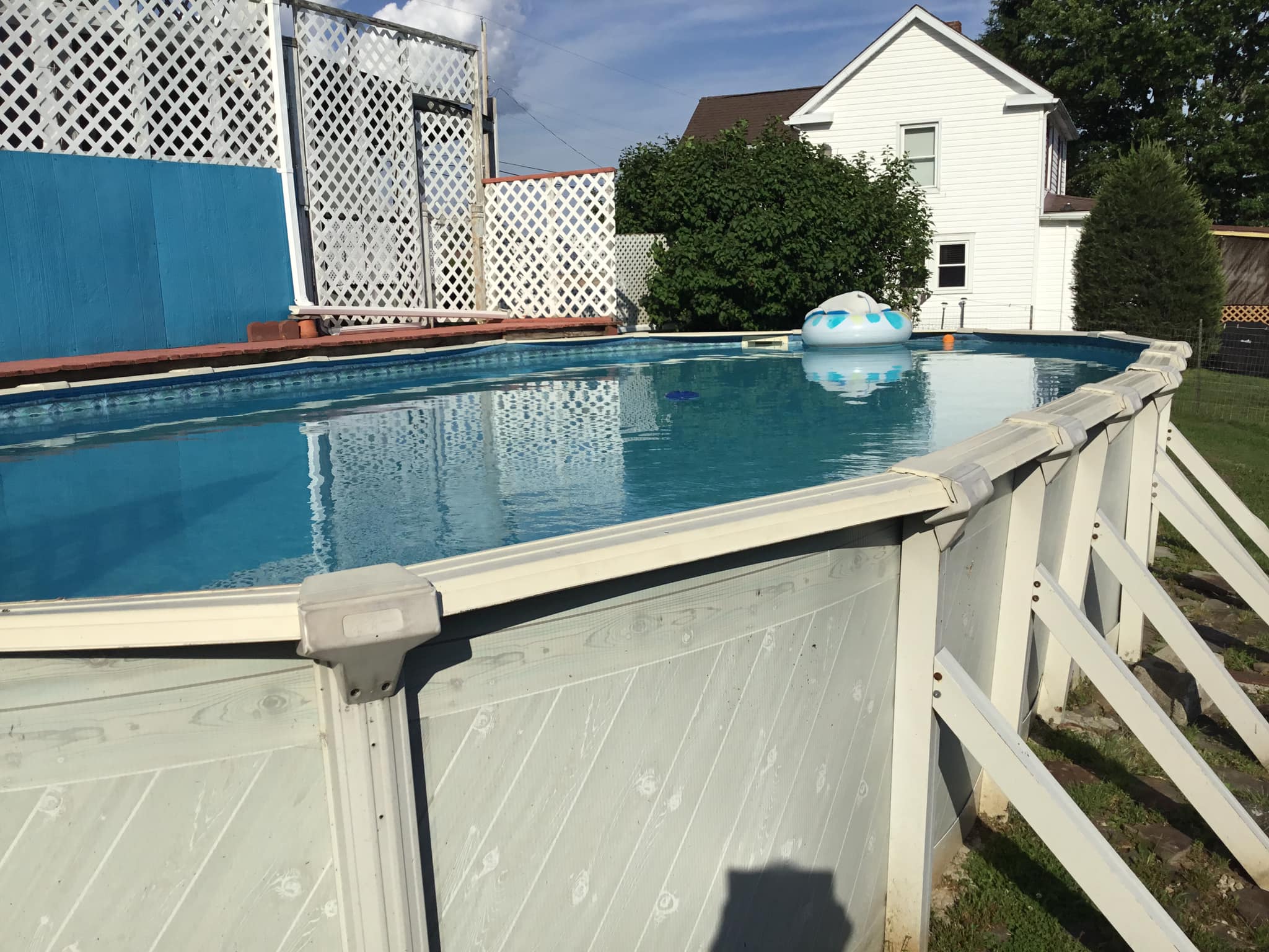 Swimming Pool Bottom Rail Replacement No Drill Pool Handrail ECOTRIC