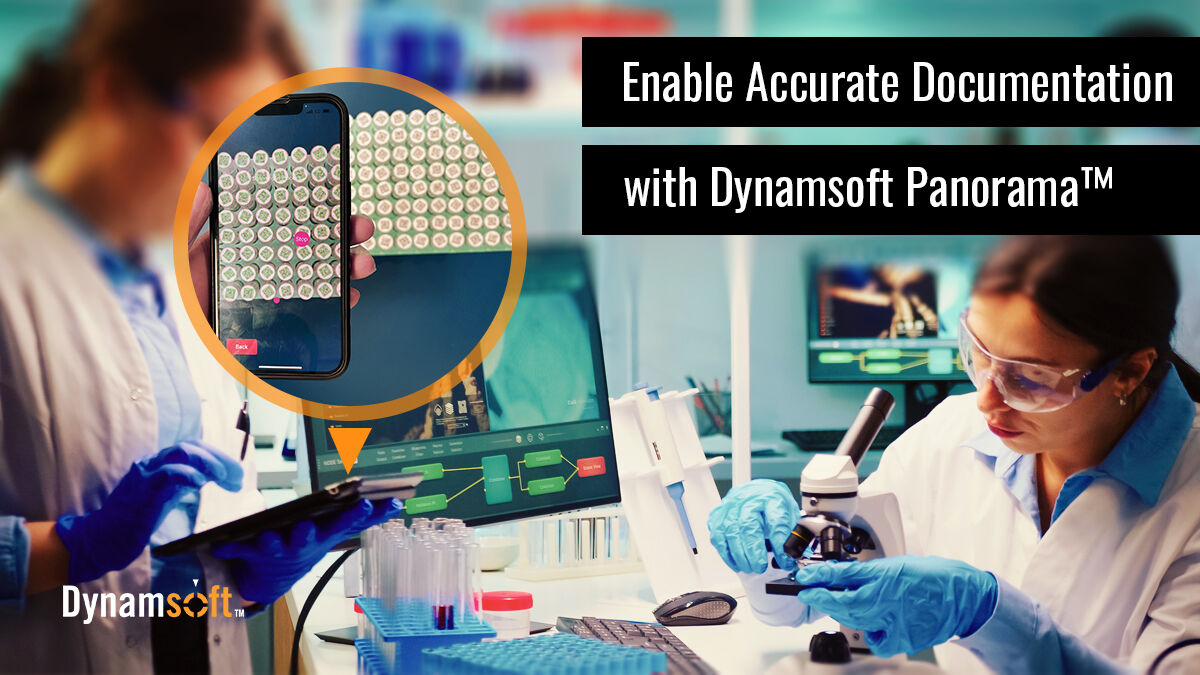 Dynamsoft - Scan and track unique barcodes in your lab for...