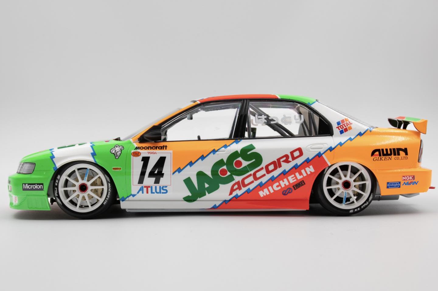 ミニカー EBBRO 1/43 JACCS ACCORD No.14 JTCC 1996 HONDA ACCORD #14 