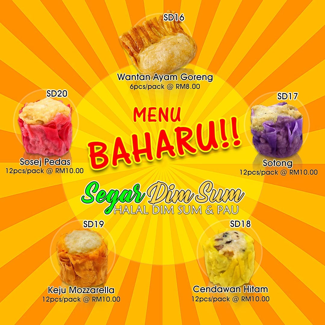 😱😱 WOW!! 5 MENU BAHARU SEGAR... - SEGAR DimSum & Pau Kuantan | Facebook