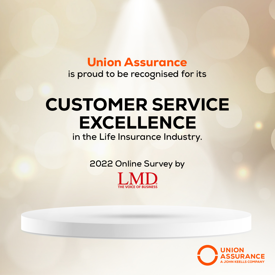 We are honoured to be recognised for... - Union Assurance PLC | Facebook