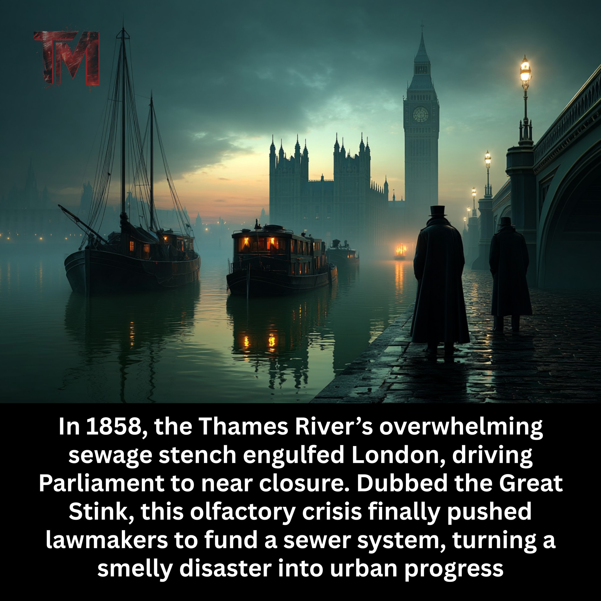 TerrifyingMyths - The Great Stink of London #london | Facebook