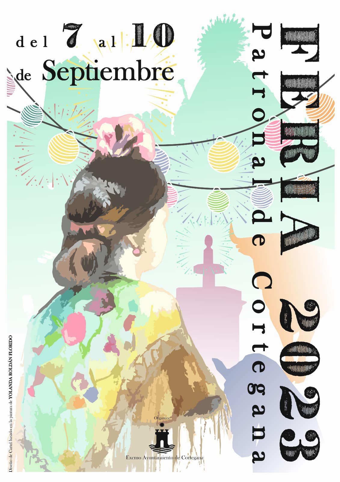 Ayuntamiento - 🟡 CARTEL FERIA PATRONAL DE CORTEGANA 2023. 🎠 Cortegana ...