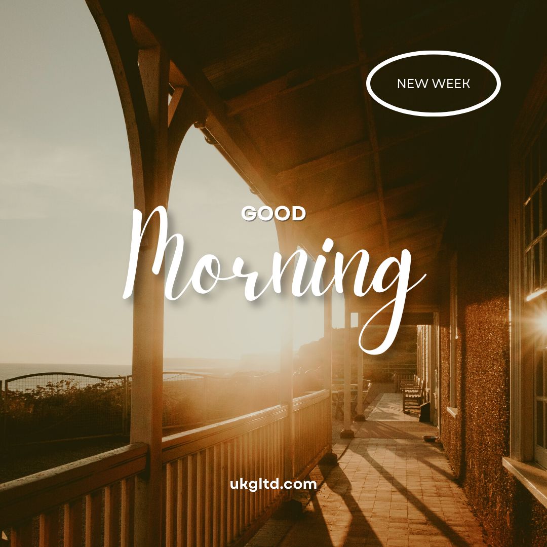 UKG - Good Morning & Happy Monday! 💙 First proper Monday... | Facebook
