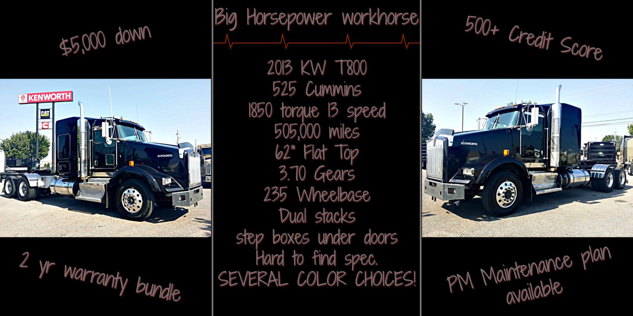 Big Horsepower, low down $5,000... - Rollin' Coal Big Rigs