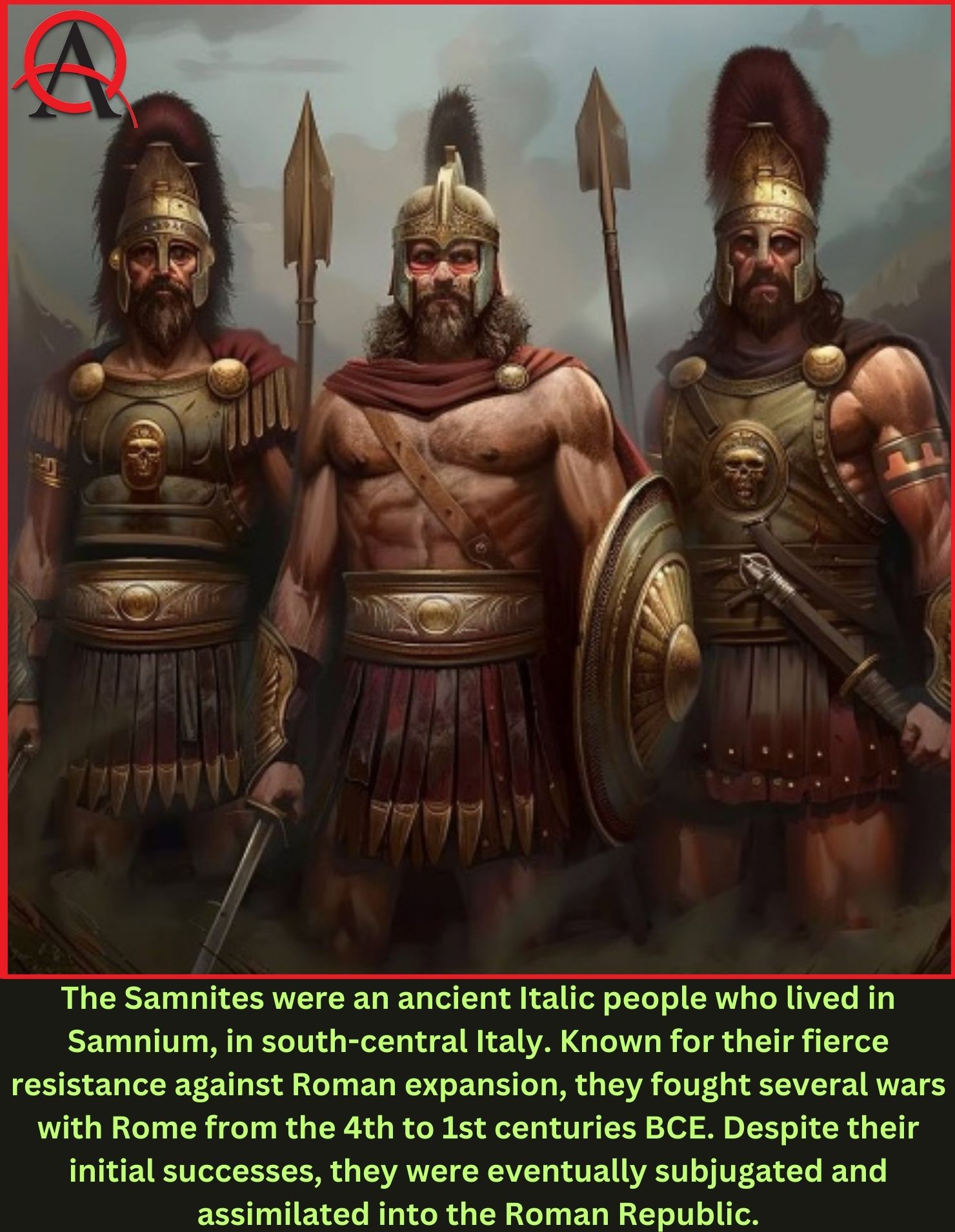 Roman World - The Samnites were Ancient Rome's earliest... | Facebook