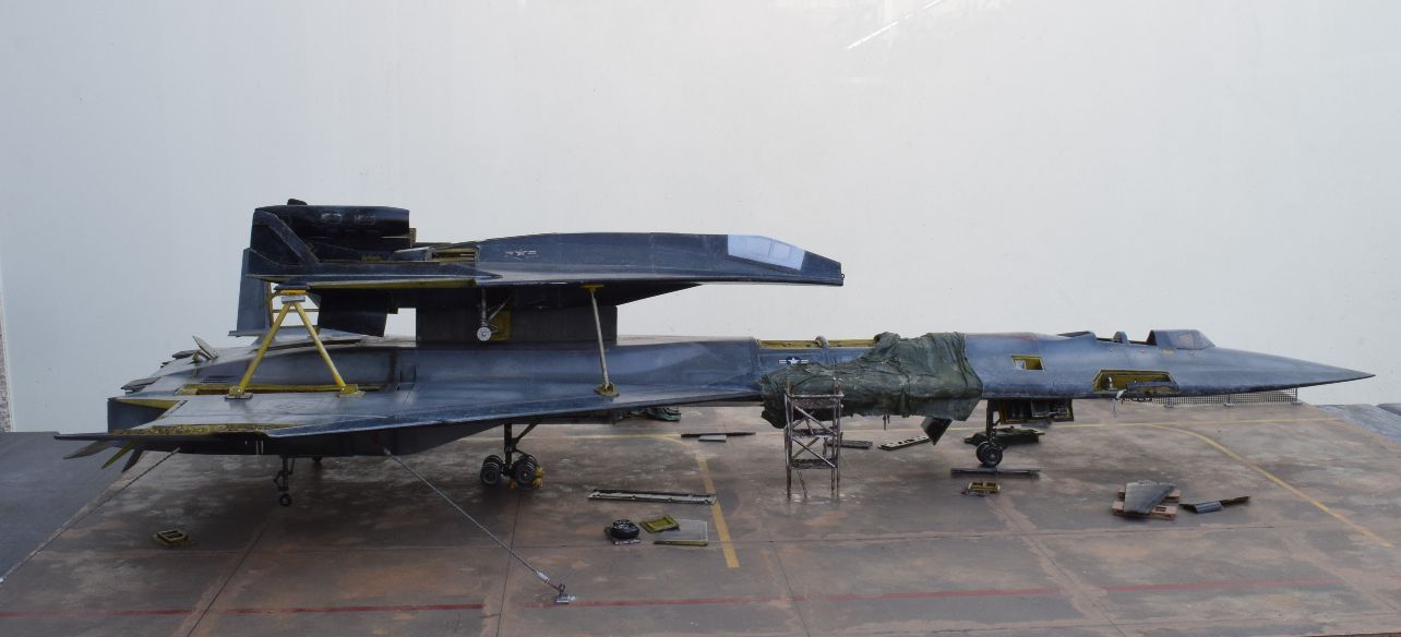 abandoned SR-75 Italeri kit 1-72