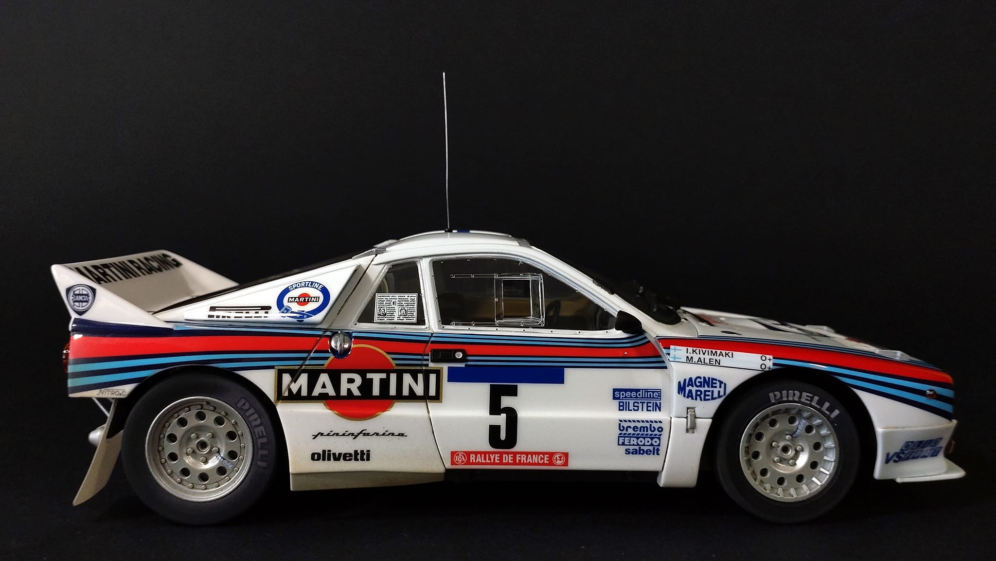 Lancia 037, Hasegawa 1:24, my fresh build, feel free to comment ?
