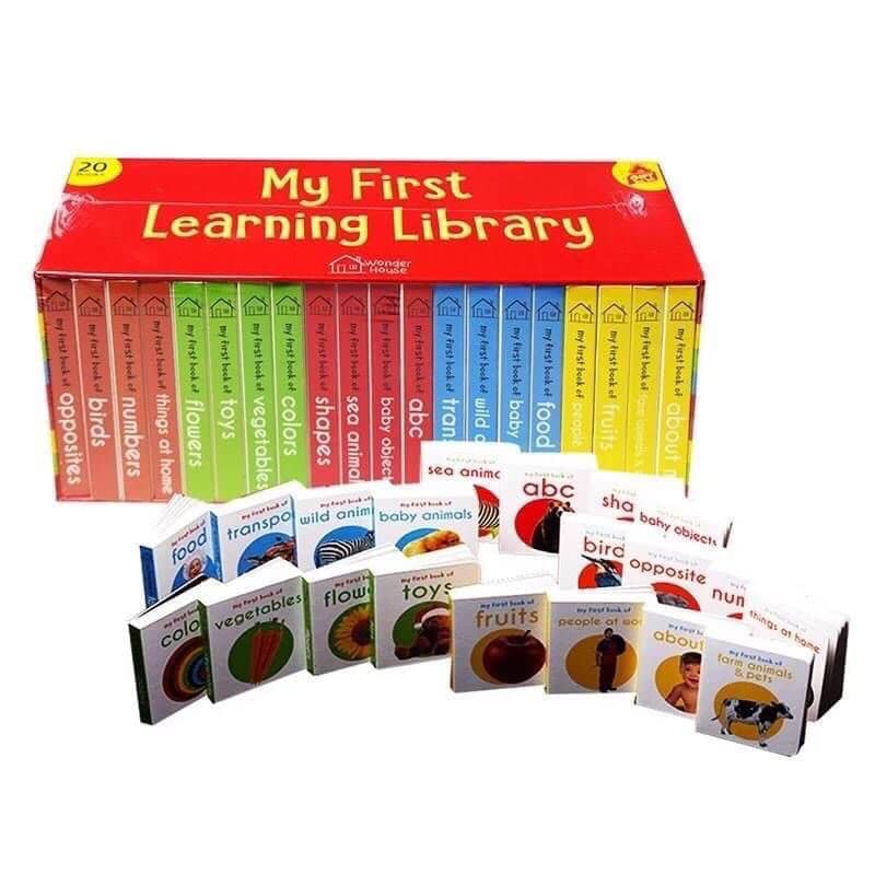 iFun Baby Store - 📚📚📚📚 My First Learning Library 20 Mini...