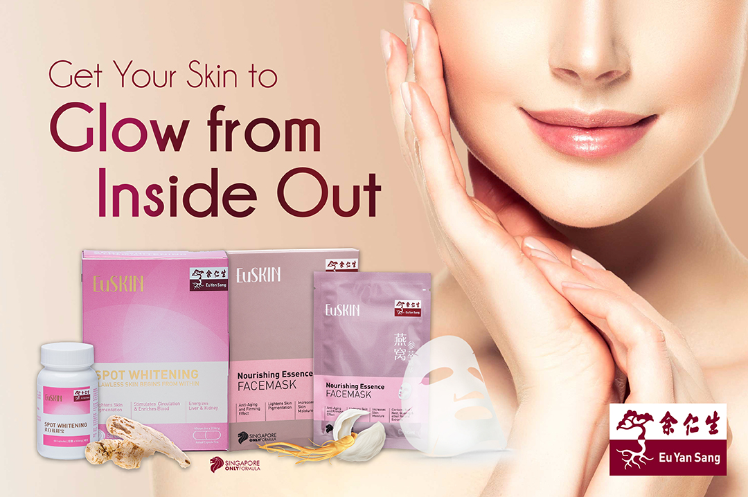 glutathione whitening pills singapore Looking for ways to get a glowing and radiant-looking skin? 👩🏻✨ Look no further! Eu Yan Sang's Spot Capsules and Nourishing Essence Face Mask give your skin the luscious glow you've Brand_Thorne Size:x60 caps Glutathione Synthesis and Turnover