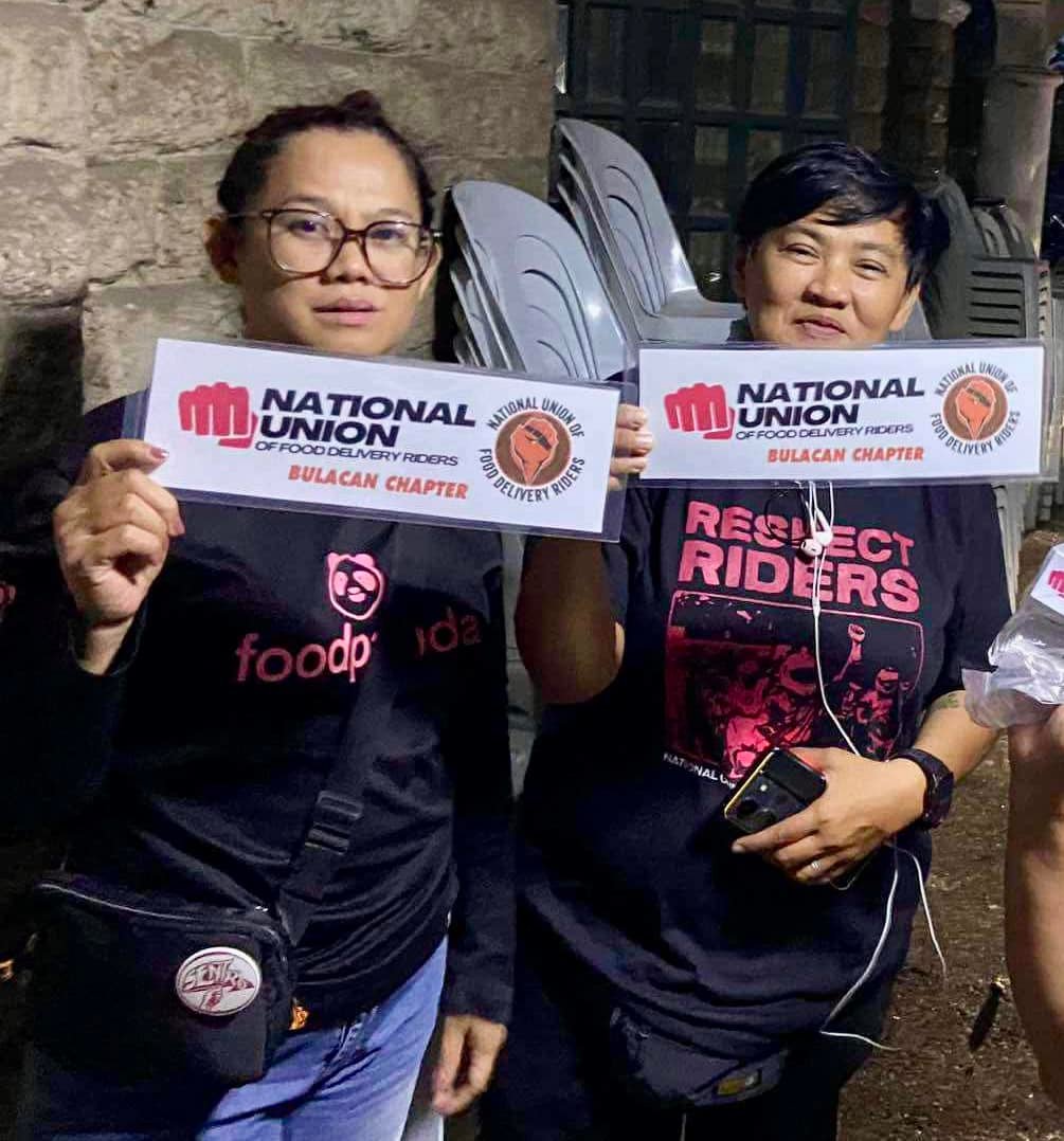 National Union of Food Delivery Riders | Quezon City