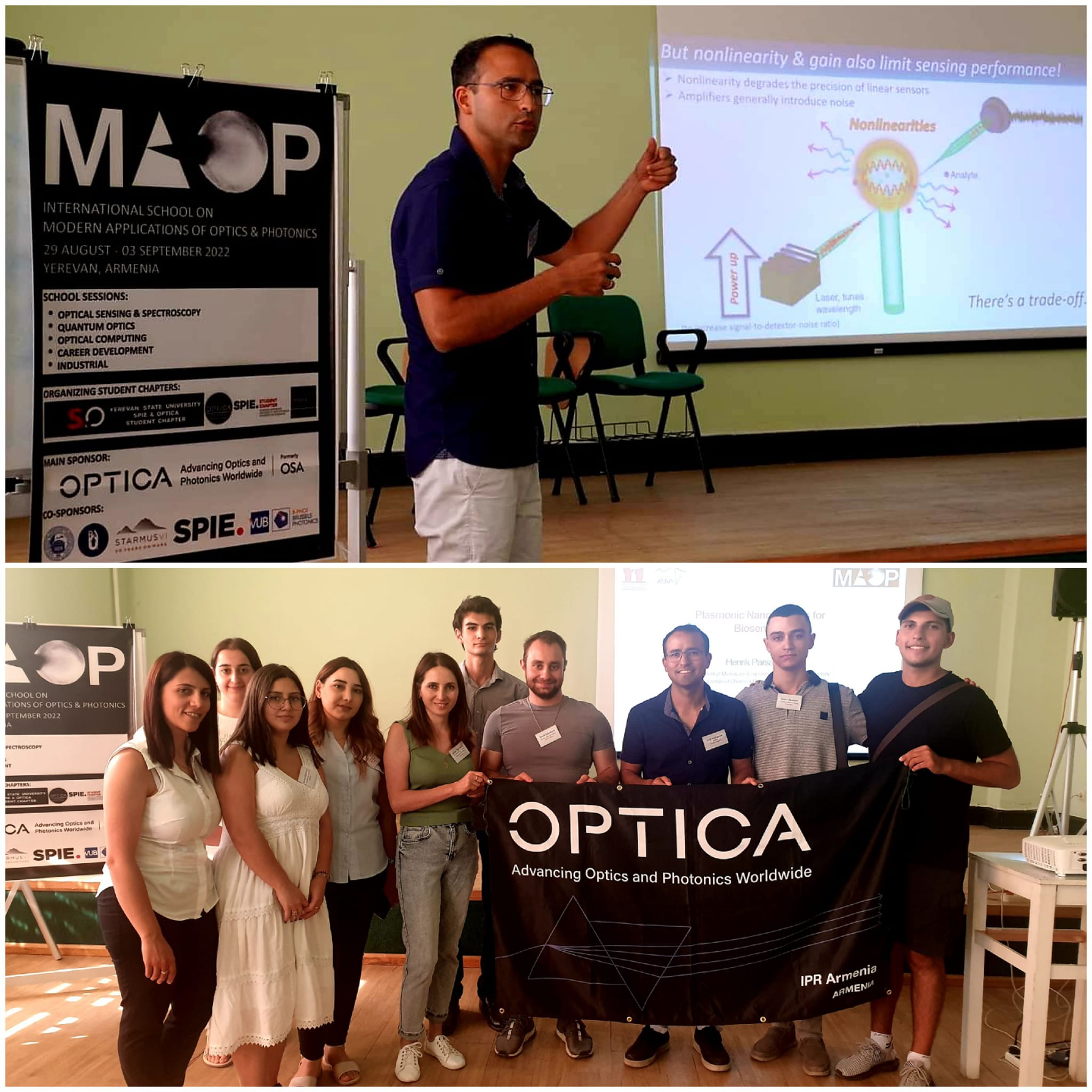 IPR Armenia Optica Student Chapter - 💥 Event: International School on ...