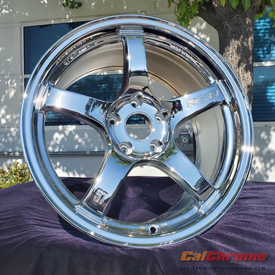 California - RAYS gram LIGHTS wheels in Chrome. Mitsubishi fitment ...