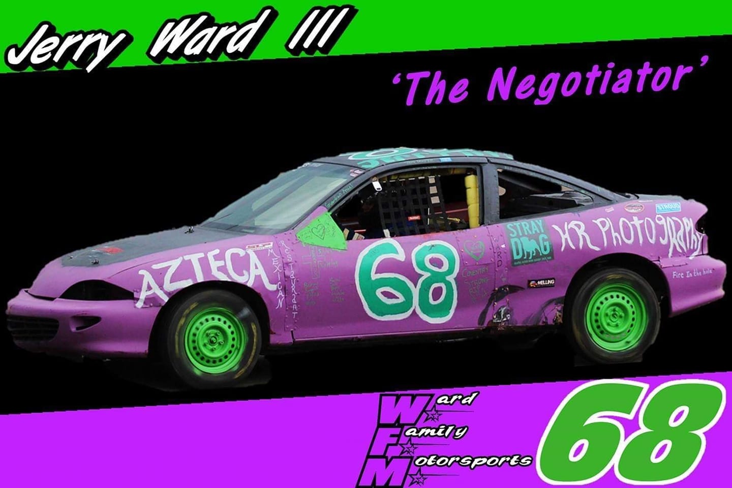 Ward Racing - I want to thank Chris McCord for finishing...
