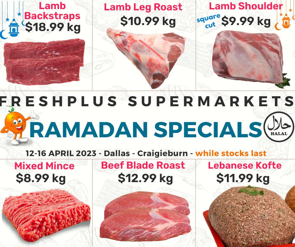 Freshplus - FRESHPLUS SUPER RAMADAN MEAT SPECIALS (12-16 APRIL 2023 ...
