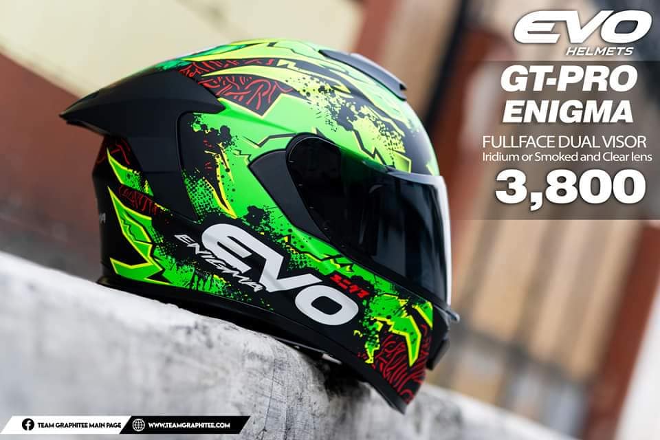 New Stock 🔥 HJC F70 MONO 😎 Fullface - Dual Visor With Anti Fog