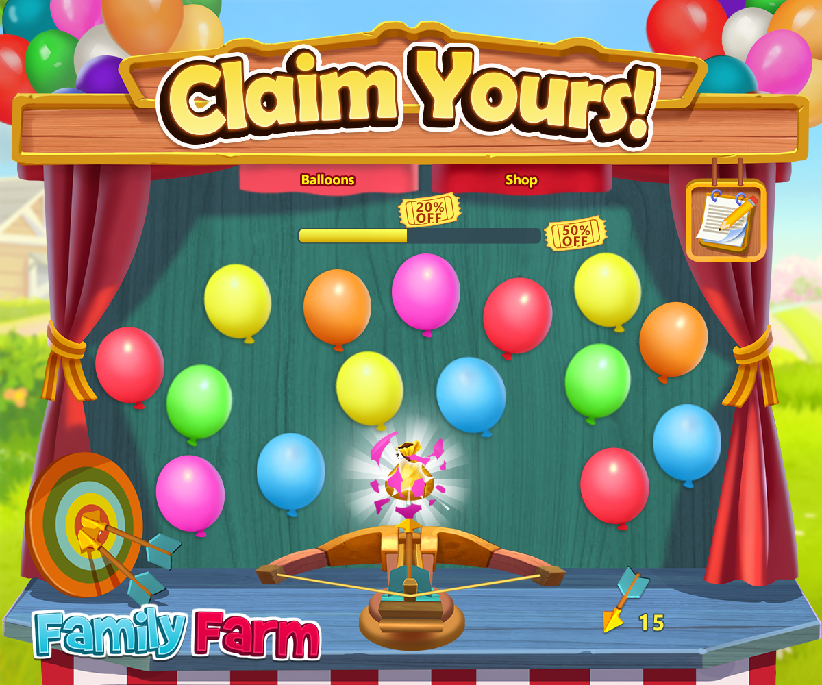 Family - Howdy Farmer, a new round of Bargain Balloons is here! 🏹 Check ...