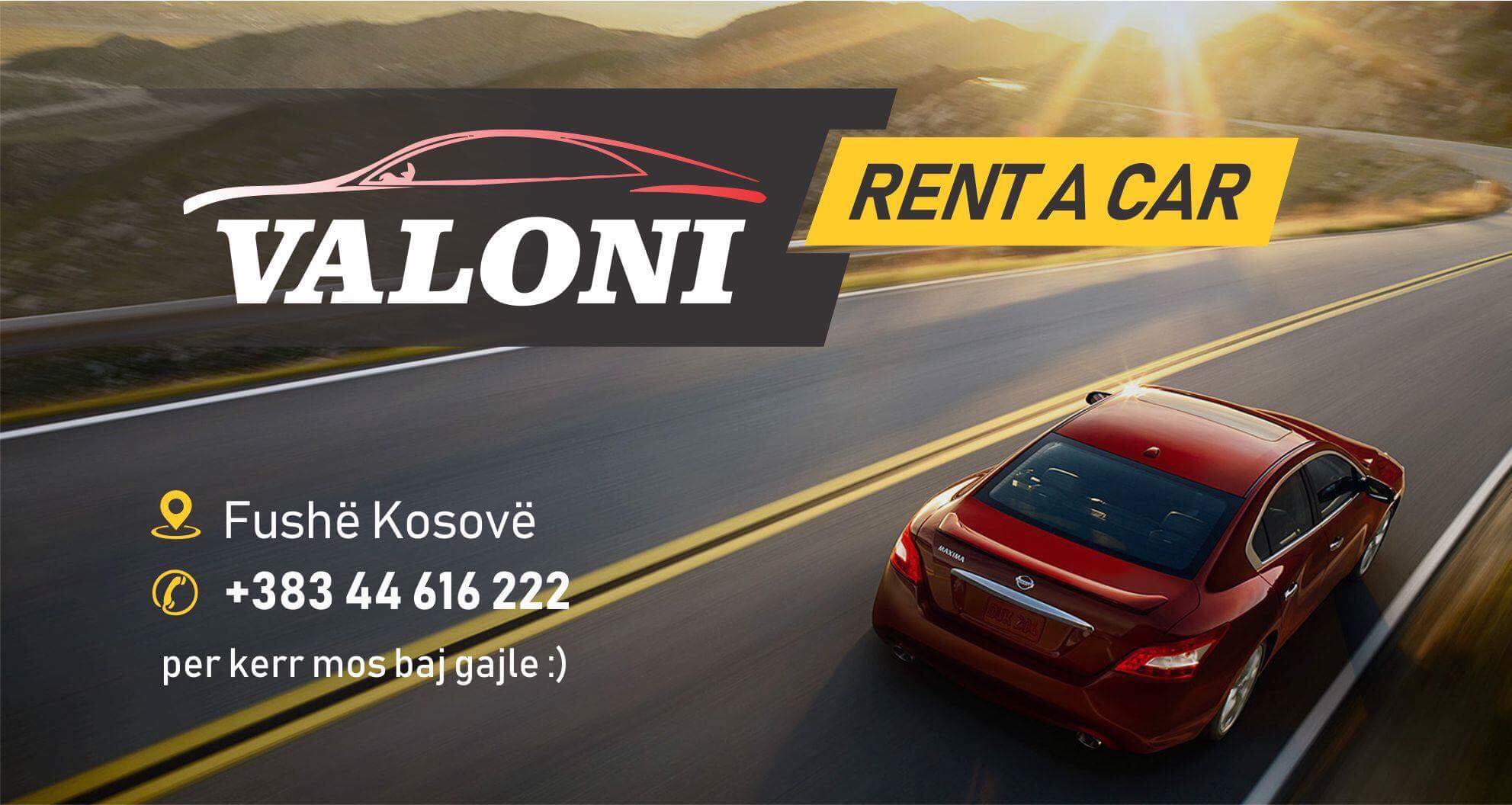 Valoni Rent a Car | Fushë Kosovë