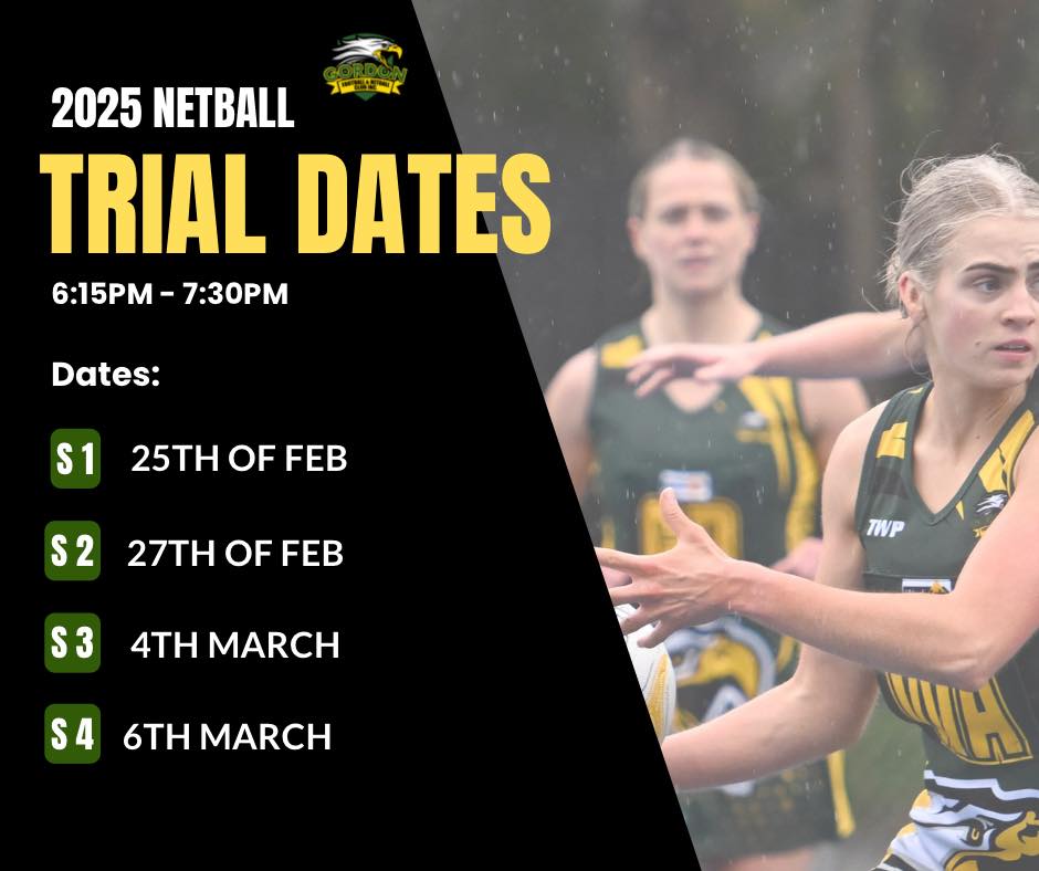 Gordon Football & Netball Club | Gordon VIC