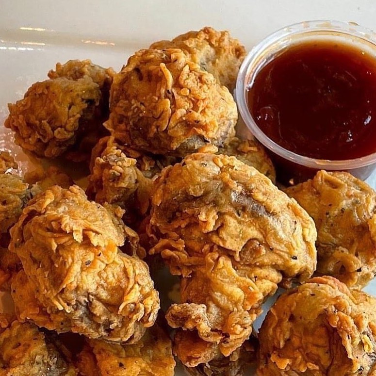 Soul Veg City - Deep fried Mushroom Buttons are a #soulvegcity favorite ...