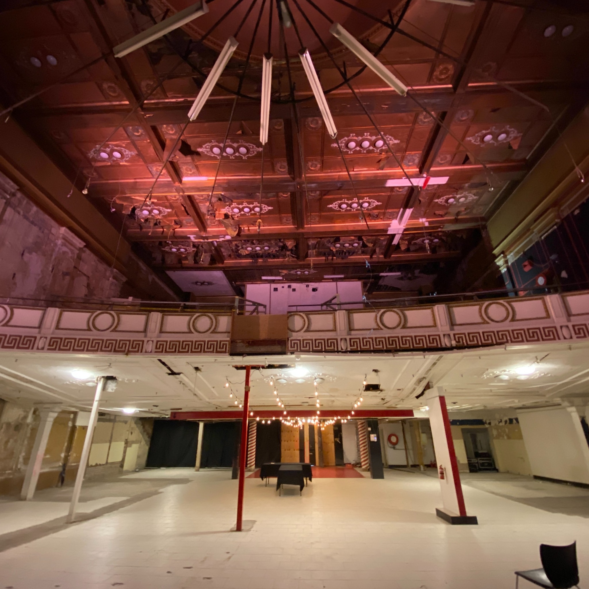 Lost - Newcastle's beautiful and historic Victoria Theatre. Work is now ...