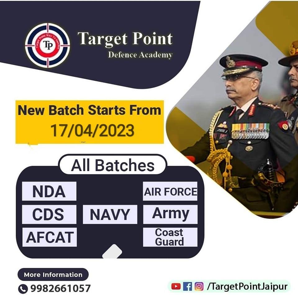🇮🇳 Target Point... - Target Point Defence Academy Jaipur | Facebook