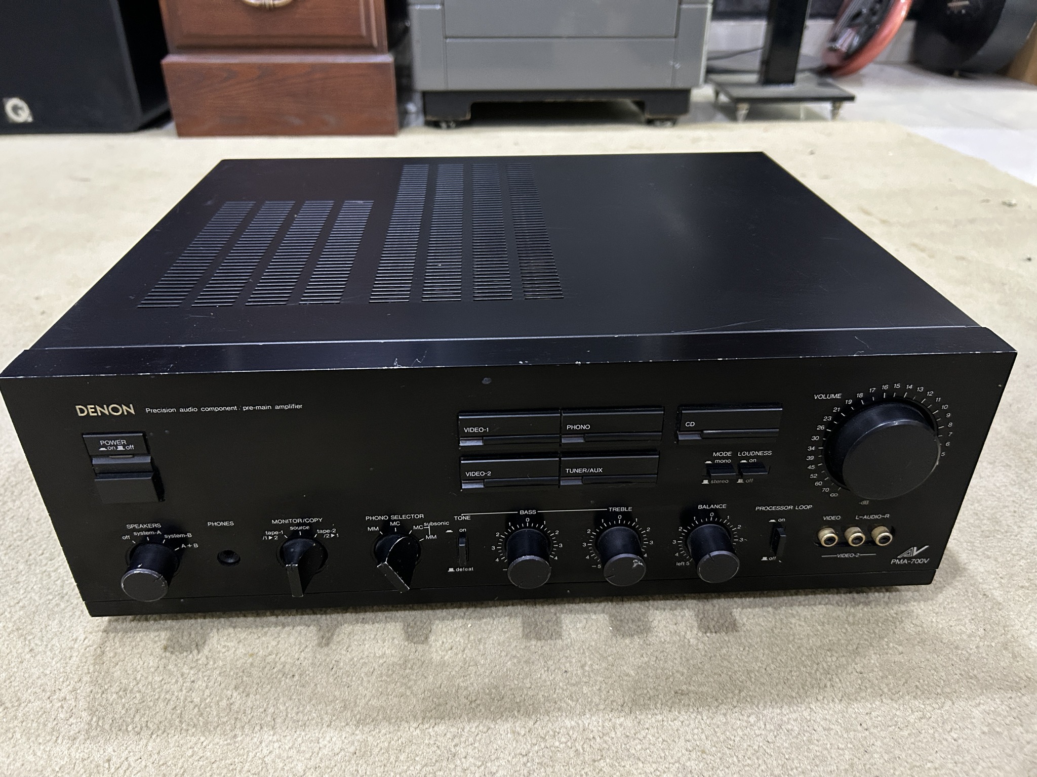 Denon PMA-360 Specifications Power output: 60 watts per channel