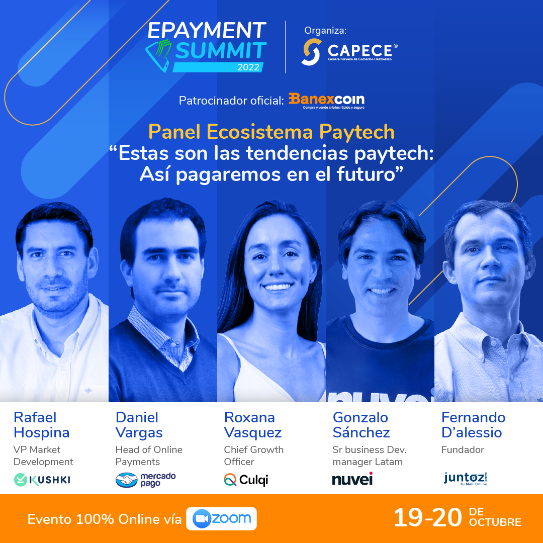 🚨#EpaymentSummit🚨,... - Cámara Peruana de Comercio Electrónico