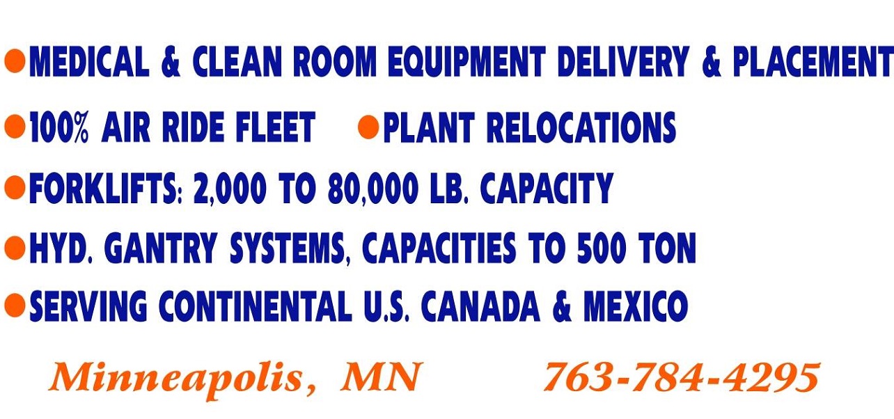 Quickway Rigging & Transfer, Inc. | Minneapolis MN