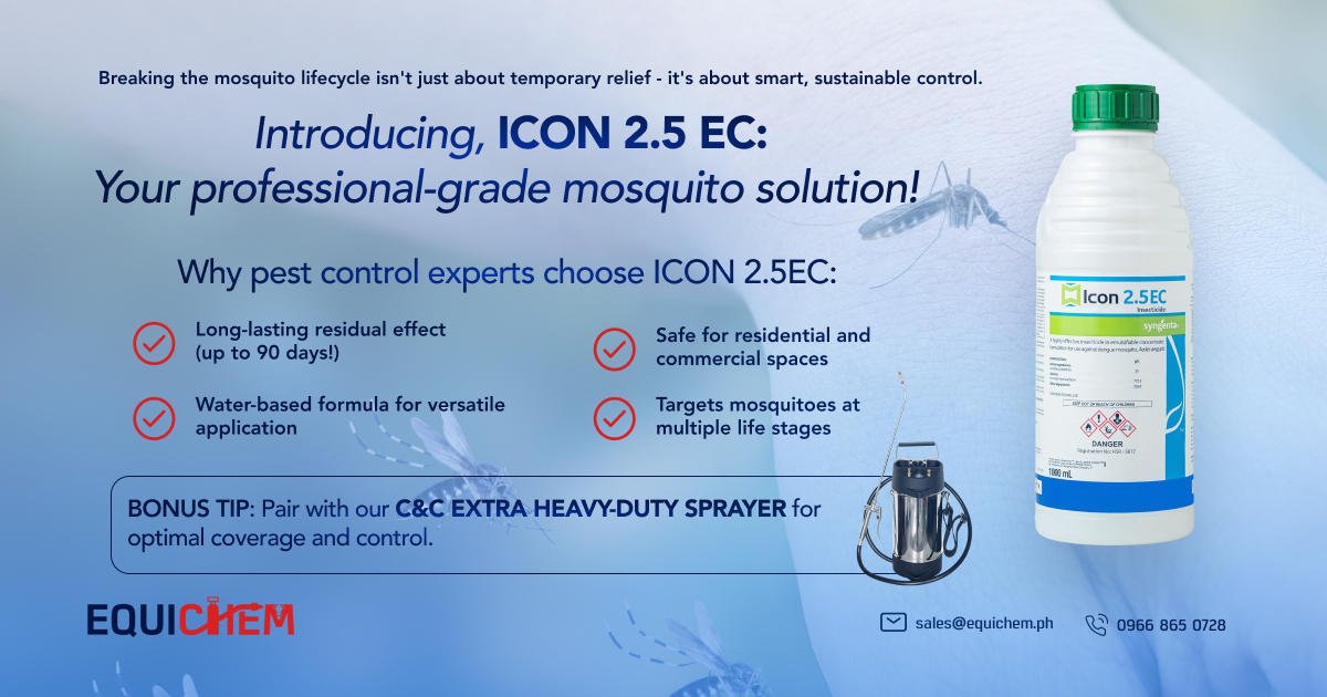 EquiChem Pest Control Equipment - 🦟 Breaking the mosquito lifecycle isn ...