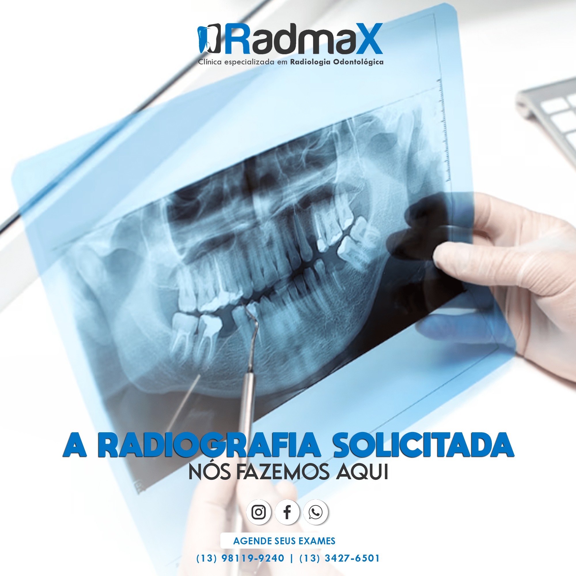Radmax - Radiografia e Tomografia Odontológica | Itanhaém SP