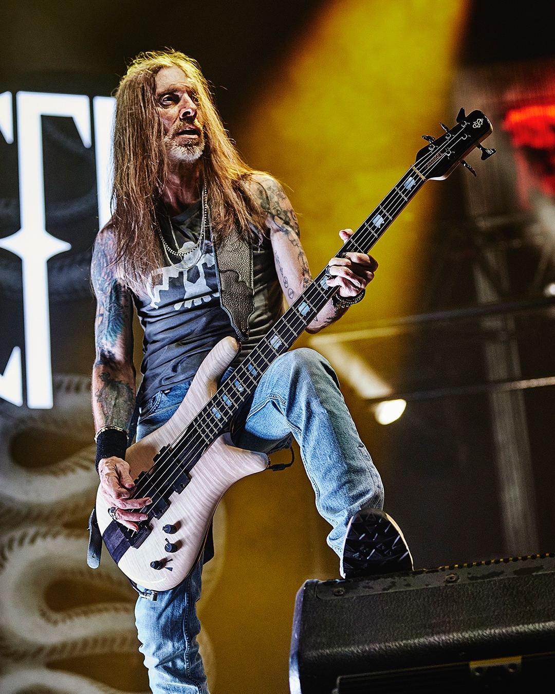 Catch Rex Brown touring the world with Pantera and an arsenal of