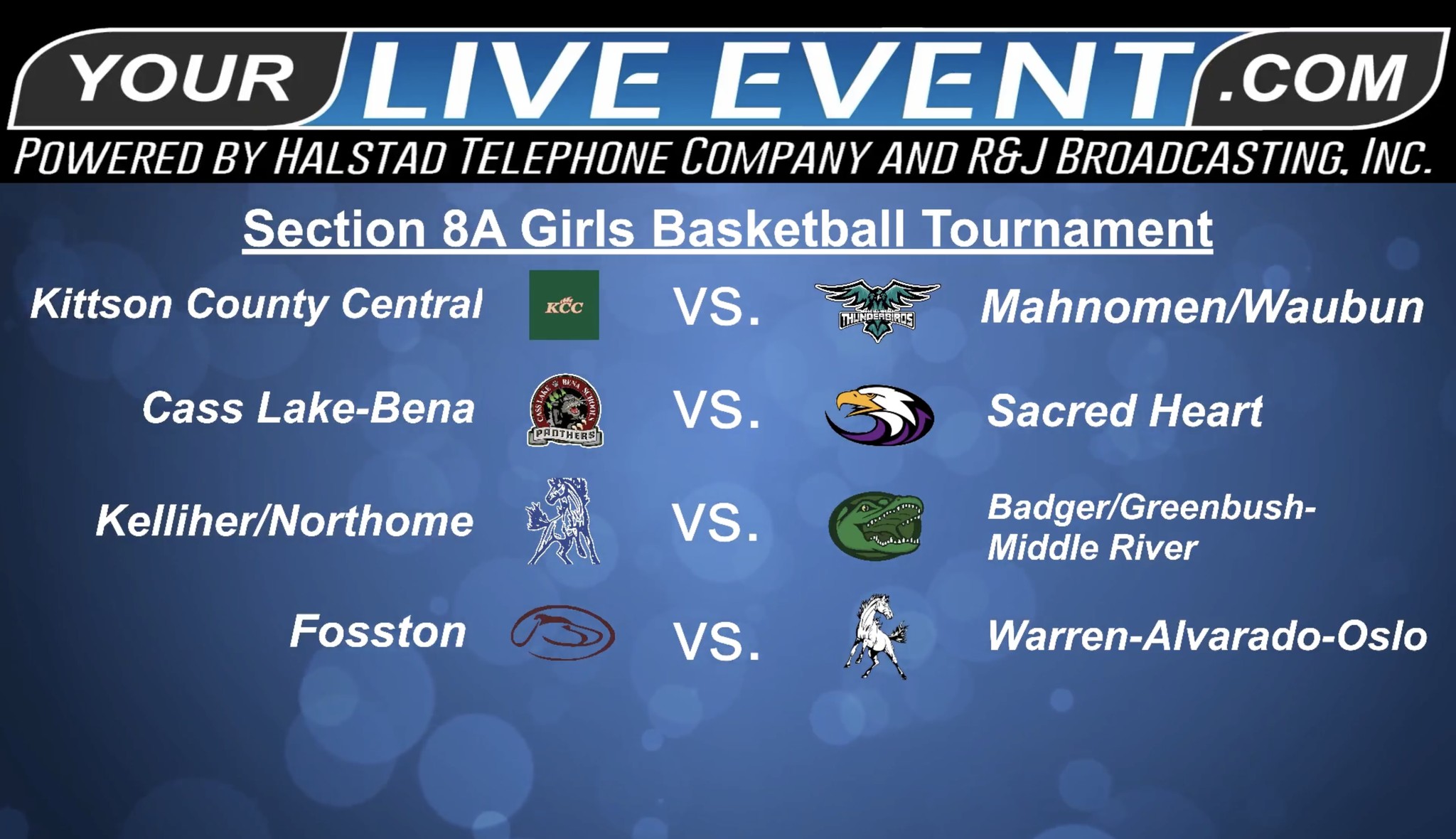 Your Live Event - Here is the schedule for Saturday at Thief River ...