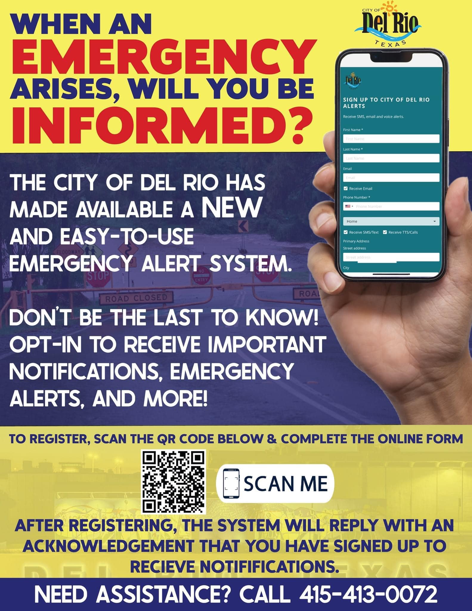 City - ‼️IMPORTANT NOTICE‼️ The City of Del Rio siren transmitter is ...