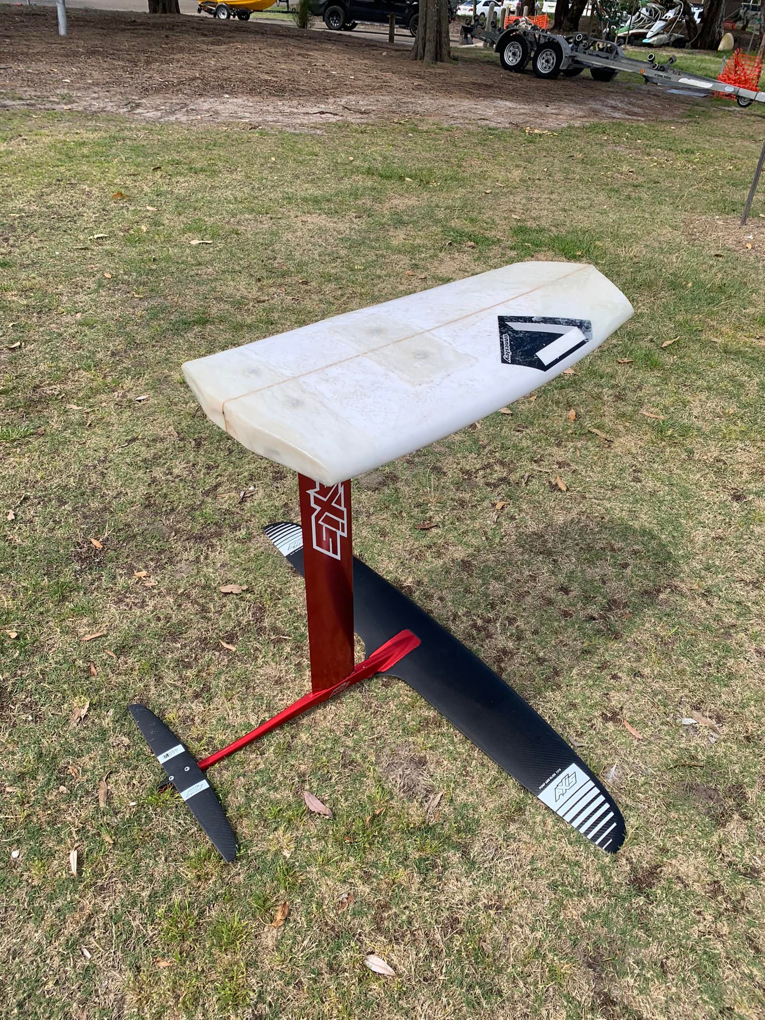 Axis fuselage cracks in dock start setup