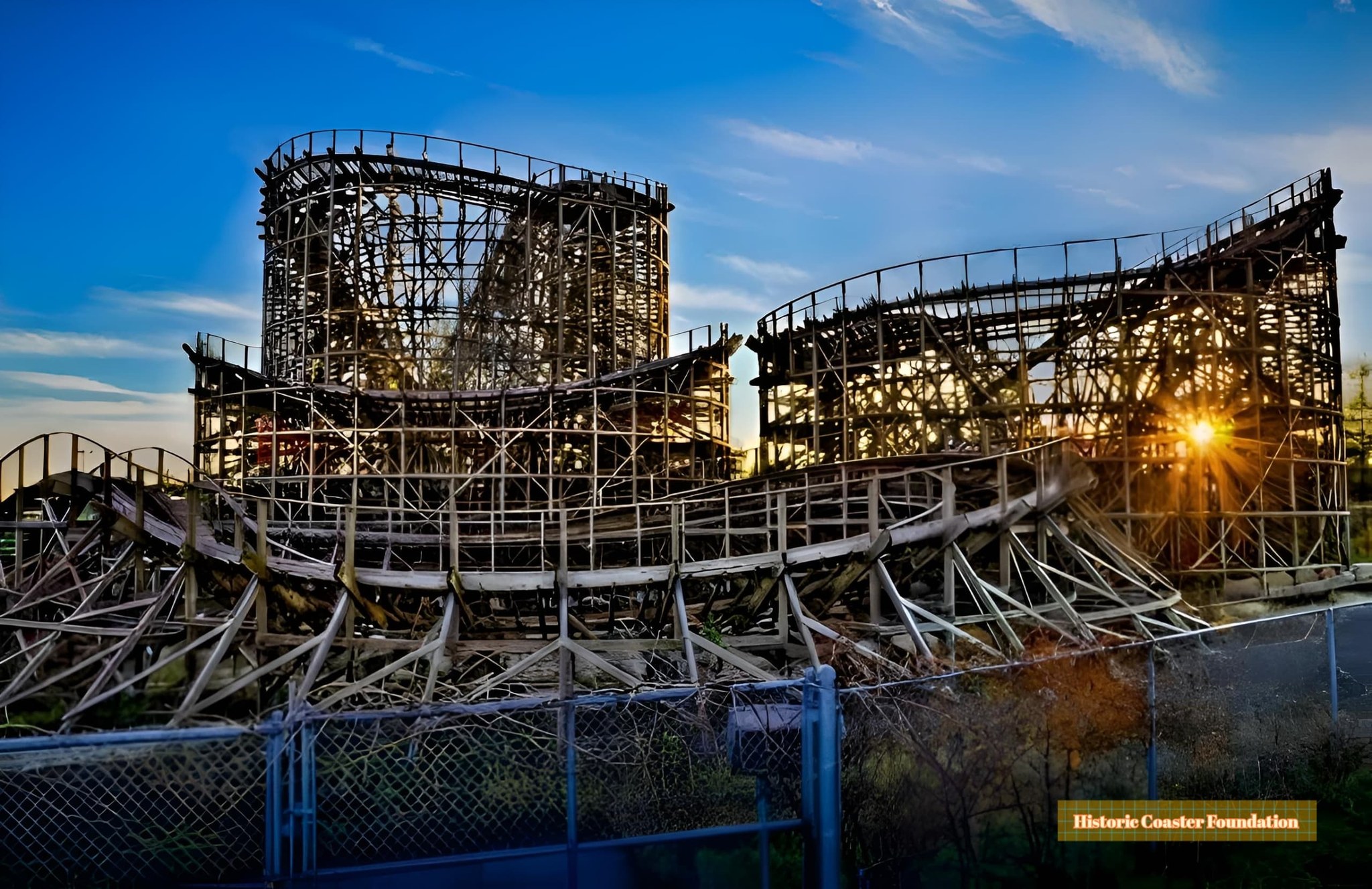 Ozark Wildcat roller coaster at Celebration City