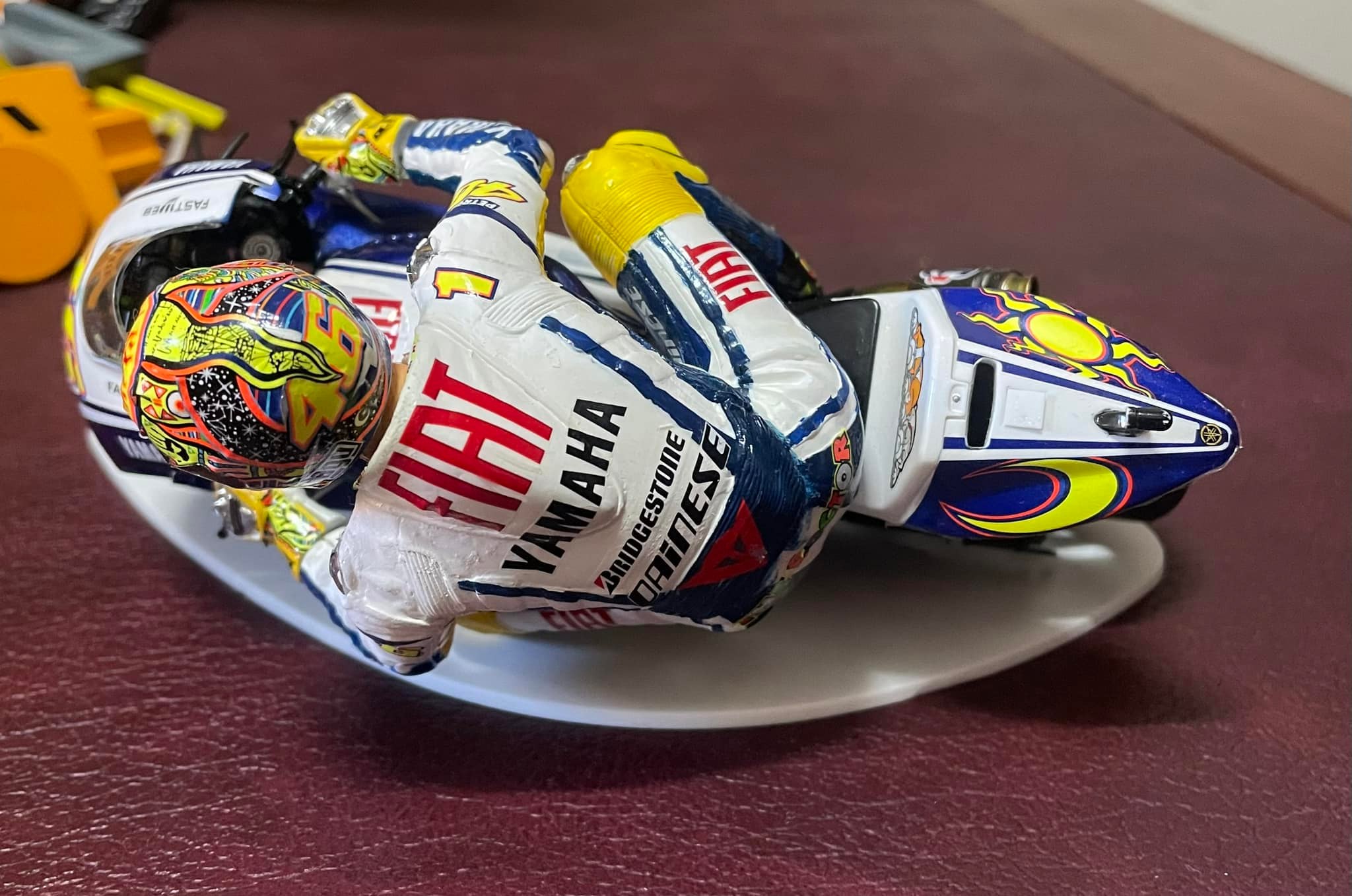Tamiya Valentino Rossi model kits built by member