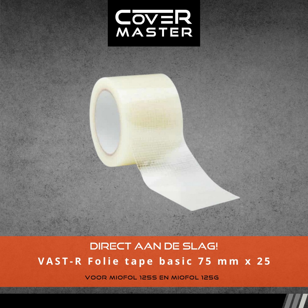 Covermaster - 💪 Maak het stevig en waterdicht met VAST-R® Folie tape ...