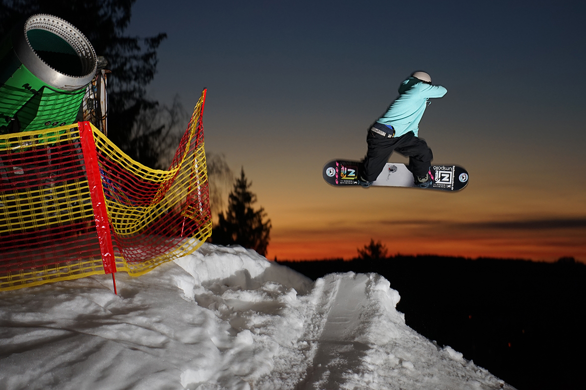 Jamie Lynn method air tribute in Erzgebirge