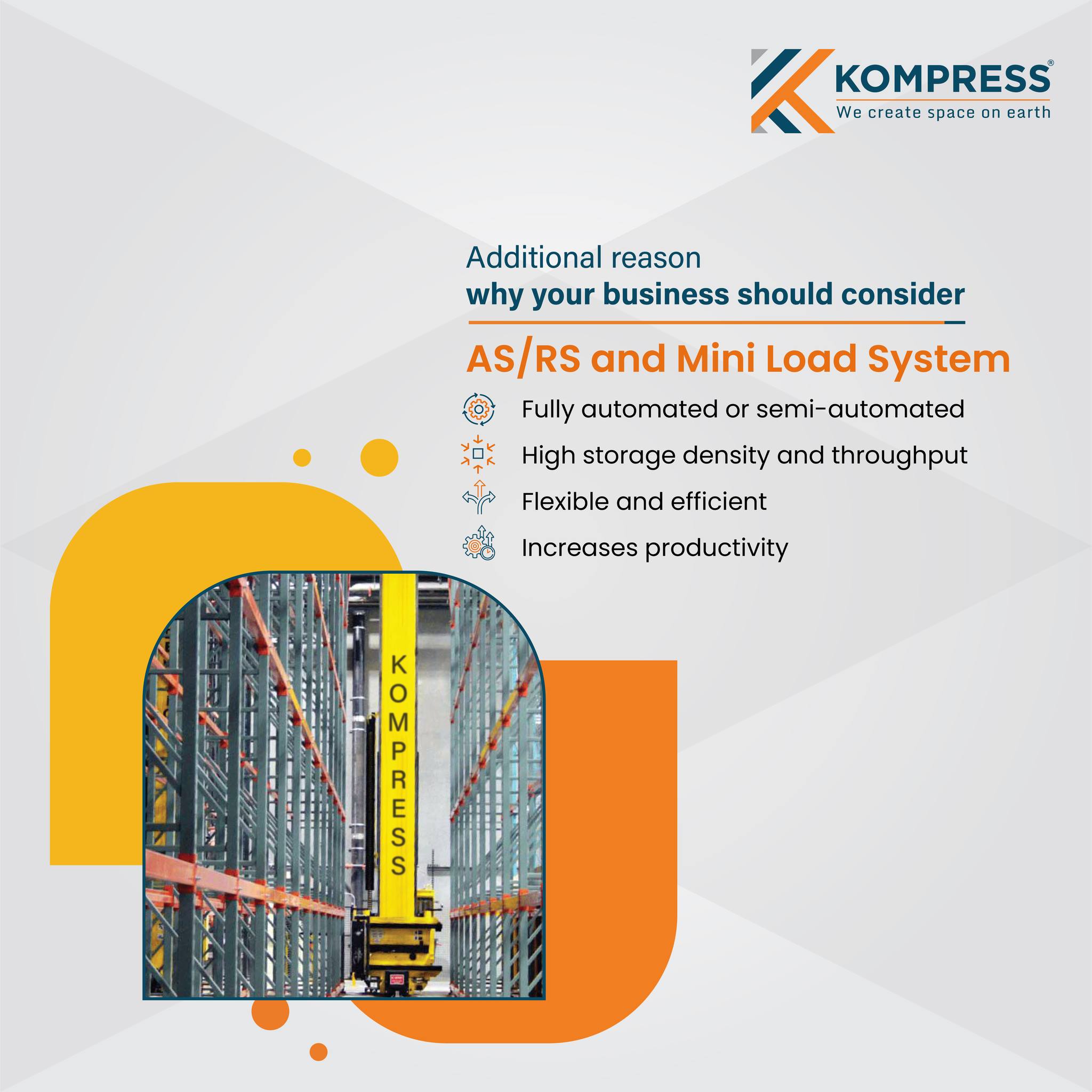 Kompress - Unlock the potential of optimum space utilisation with AS/RS ...