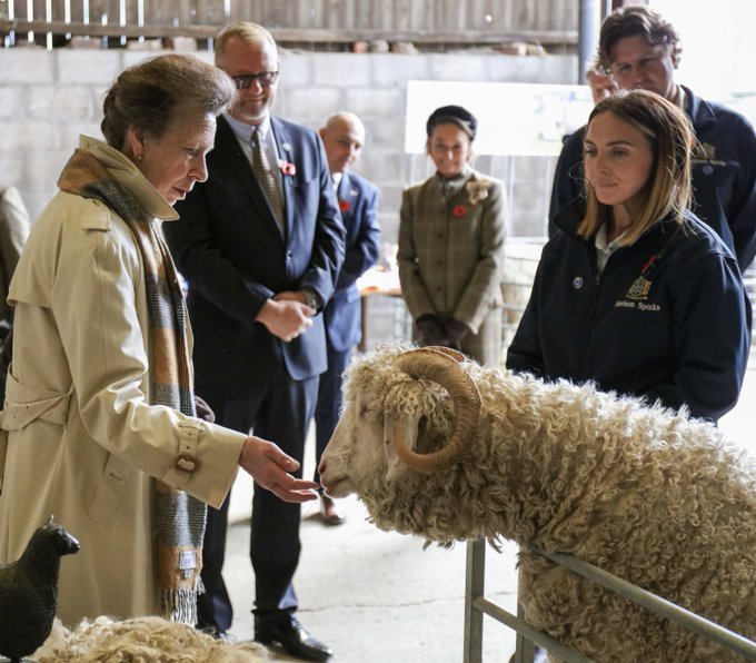 History - October 30, 2024. HRH Princess Anne, The Princess Royal ...