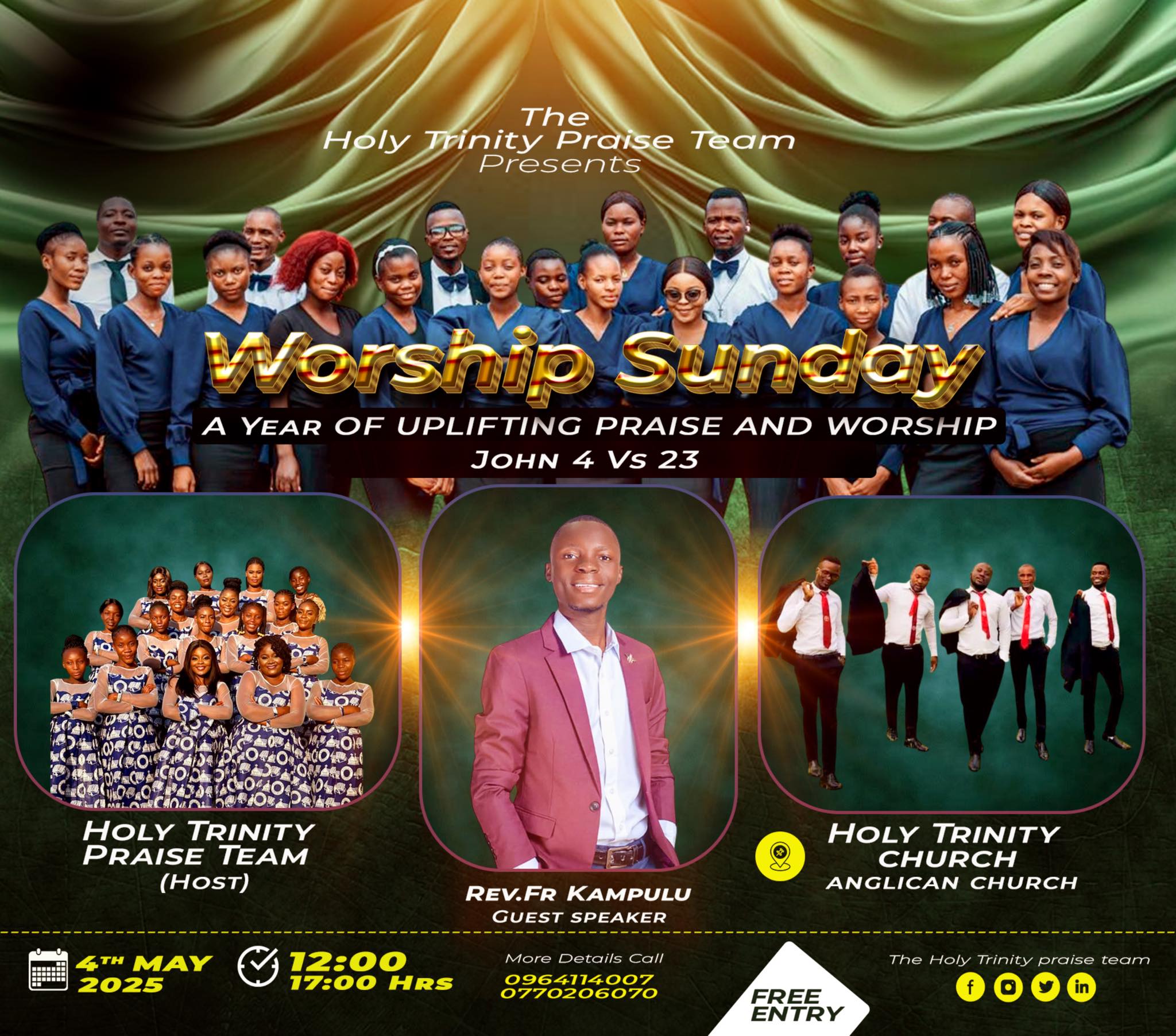 Holy Trinity Praise Team; Anglican Church | Ndola